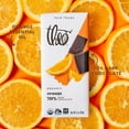 thumbnail image 4 of Theo Chocolate Organic Orange 70% Dark Chocolate Bar, 3 Ounce Bar, 12 Pack, 4 of 5