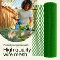 thumbnail image 7 of MAPORCH Green Plastic Wire Mesh Fence 15.7INx10FT Roll - Ideal for Poultry, Dogs, Rabbit, Snake Barrier & Gardening - Durable Plastic Chicken Wire Mesh - Versatile Plastic Fencing & Netting Solution, 7 of 7