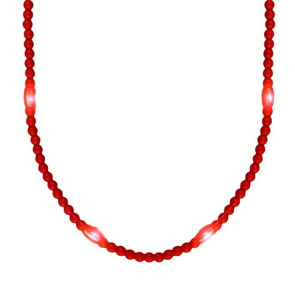 Opaque Round Still Light No Flash Red Beads