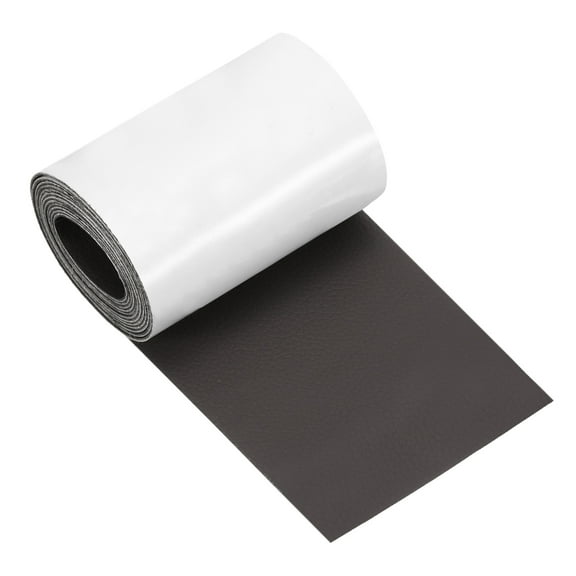 Uxcell Leather Repair Patch 3"x60" Self-Adhesive Repair Tape Kit Dark Coffee