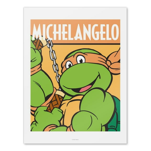 Teenage Mutant Ninja Turtles Michelangelo Wall Art Picture Paper Poster Décor Home Decoration