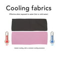thumbnail image 3 of Chilly Towel, Black  Breathable Cooling Towels Multifunction Soft 2pcs  for Gym, 3 of 8