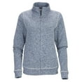thumbnail image 3 of Boxercraft BW5207 Ladies Alpine Full Zip-Navy Heather-XXS, 3 of 4
