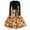 Pink, variant on WTOBBY Women's Retro Halloween Printed Dress Featuring V-Neckline, Slim Casual Design, Long Sleeves, and Comfortable Fit for Party Wear ,Black L