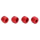 thumbnail image 2 of Adaptador de cubo de rueda hexagonal RC, conector de ensanchamiento de cubo para vehículo Traxxas 1/10 RC Crawler Car, rojo, 10mm, 2 of 8