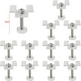 thumbnail image 1 of PV Solar Panel Bracket Aluminium Alloy Mounting Medium Clamp Photovoltaic, 1 of 7