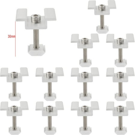 

BAMILL PV Solar Panel Bracket Aluminium Alloy Mounting Medium Clamp Photovoltaic