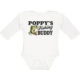 thumbnail image 3 of Inktastic Poppy's Fishing Buddy Boys Long Sleeve Baby Bodysuit, 3 of 5