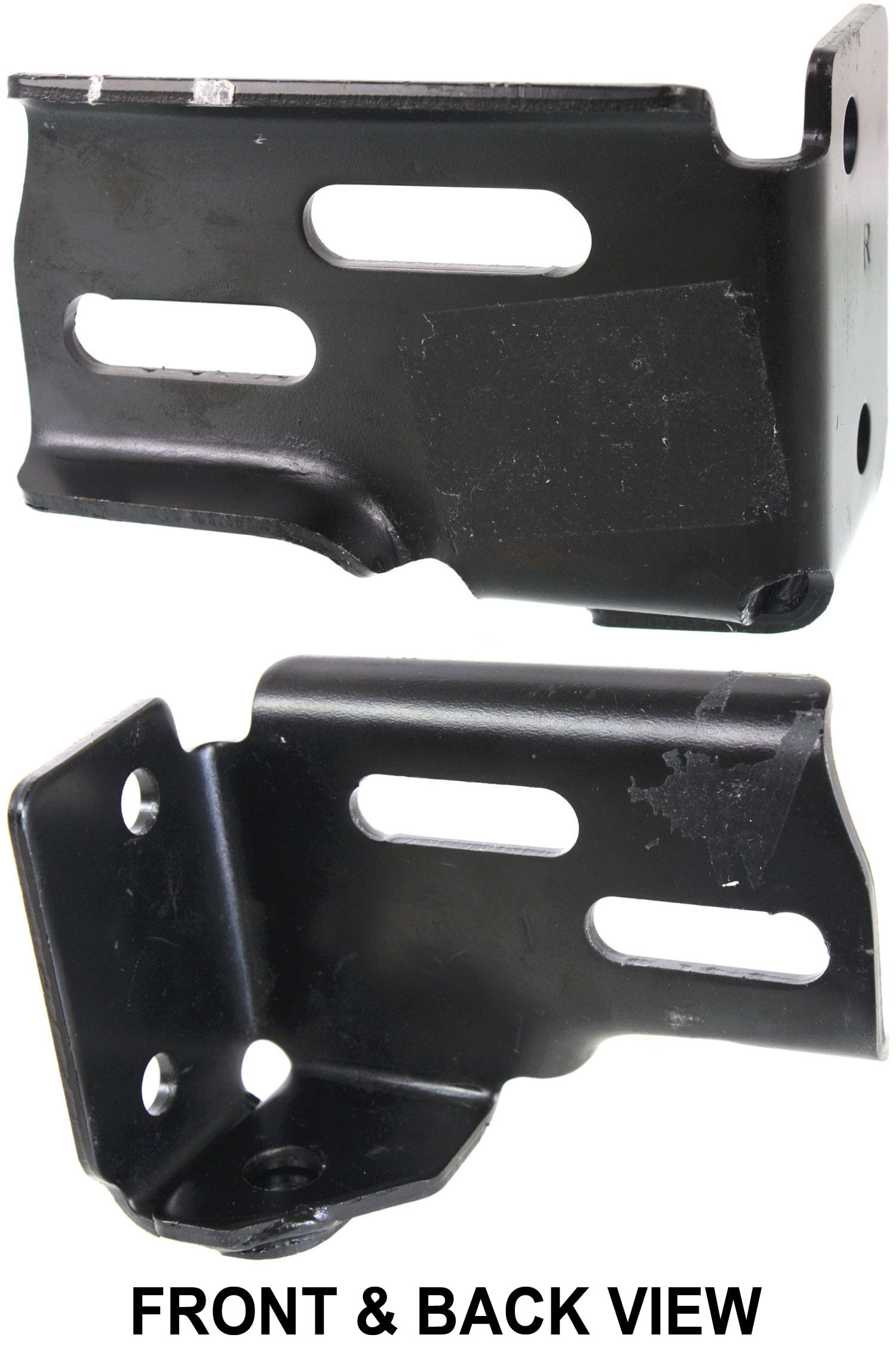 Replacement REPC762705 Bumper Bracket Compatible For 1994-1997 Chevrolet S10 GMC Sonoma Rear, Right Passenger Side, Inner