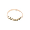 thumbnail image 1 of Cadena de cuero, aleación galvanizada, cordón para el pelo, anillo para el pelo, pulsera, cordón para la cabeza, pulsera, diadema elástica negra, pulsera para el pelo de mujer, 1 of 2