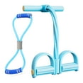 thumbnail image 7 of Hyasfey 6-Tube Pedal Ankle Puller Figure 8 Resistance Band Elastic Yoga Sit-up Pull Rope with Handle Men Women Pedal Tensioner Exerciser Workout Equipment, 7 of 7