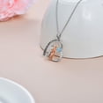 thumbnail image 3 of SISGEM Sisters Gifts for Sisters Sterling Silver Sisters Heart Necklace Always My Sister Forever My Friend Christma Birthday Jewelry Gifts for Sisters, 3 of 7