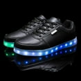 thumbnail image 3 of LED Basketball Shoes for Men - Daily Walking Ankle Boots with Increased Height - USB Charging_Special Gift, 3 of 5