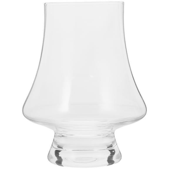 NICEXMAS Whiskey Tumbler Glass Transparent 1Pack 4.4x2.1x2.1in