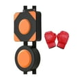 thumbnail image 2 of Saco de boxeo de pared con almohadilla de boxeo ajustable en altura para competición Con guantes de adulto, 2 of 9
