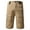 Khaki, variant on Herrnalise Mens Work Shorts 9" Work Pants for Mens Portable Phone Charge Shorts Multi Pokets Cargo Shorts Comfy Cotton blend Shorts Khaki