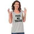 thumbnail image 3 of Feed Me Tacos Tuesday Mexican Food Plus Size Graphic Tank Top Brisco Brands 2X, 3 of 5