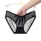 thumbnail image 2 of Gibobby Ropa Interior para Mujer Calzoncillos malla transparente cintura para mujer Lindas bragas sin costuras para mujer（Negro， XL), 2 of 5