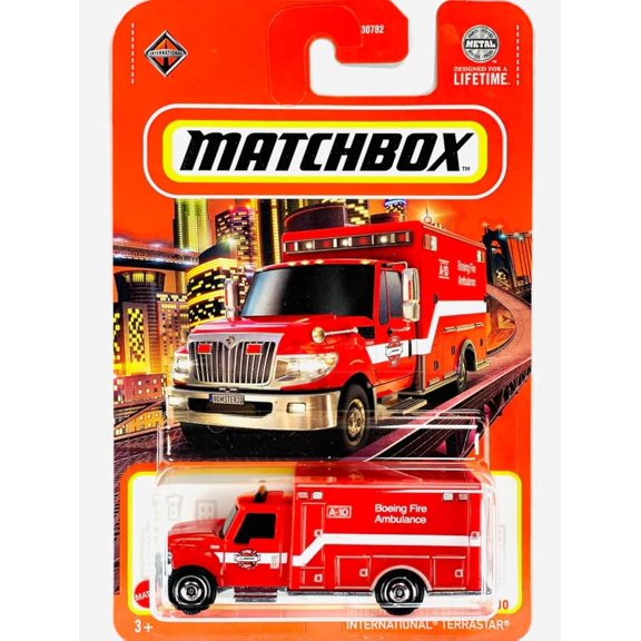 Vehículo fundido a presión Matchbox International Terrastar Boeing