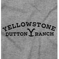 thumbnail image 2 of Yellowstone Dutton Ranch Arch Logo Romper Boys or Girls Infant Baby Brisco Brands NB, 2 of 6