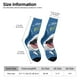 thumbnail image 2 of Balery Great White Shark Calcetas Largas con Estampado para Hombre y Mujer – Suaves y Transpirables, Talla Única (US 5-11), 2 of 6