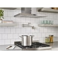 thumbnail image 4 of Danze D205057BR Opulence Wall Mount Pot Filler, Tumbled Bronze, 4 of 5