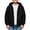 Black, variant on Boys Puffer Jackets, Zip up Warm Hood Windproof Outerwear with Pockets Gray Size 8-10 T