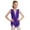 Purple, variant on iiniim Kids Girls Sparkly Rhinestone Tassel Latin Dance Dress Skating Gymnastic Leotard Modern Jazz Ballroom Costume Purple 8