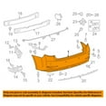 thumbnail image 3 of For 13-16 ES300h Rear Bumper Cover Assembly w/Molding Holes LX1100163 5215933955, 3 of 5