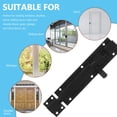 thumbnail image 4 of OHOIOLLA Deslizante Negro Para Puerta Hogar Material Resistente Y Seguro Instalación Sencilla, 4 of 8