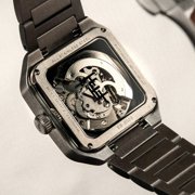 Engineer Lennox Skeleton Automatic Silver Brown