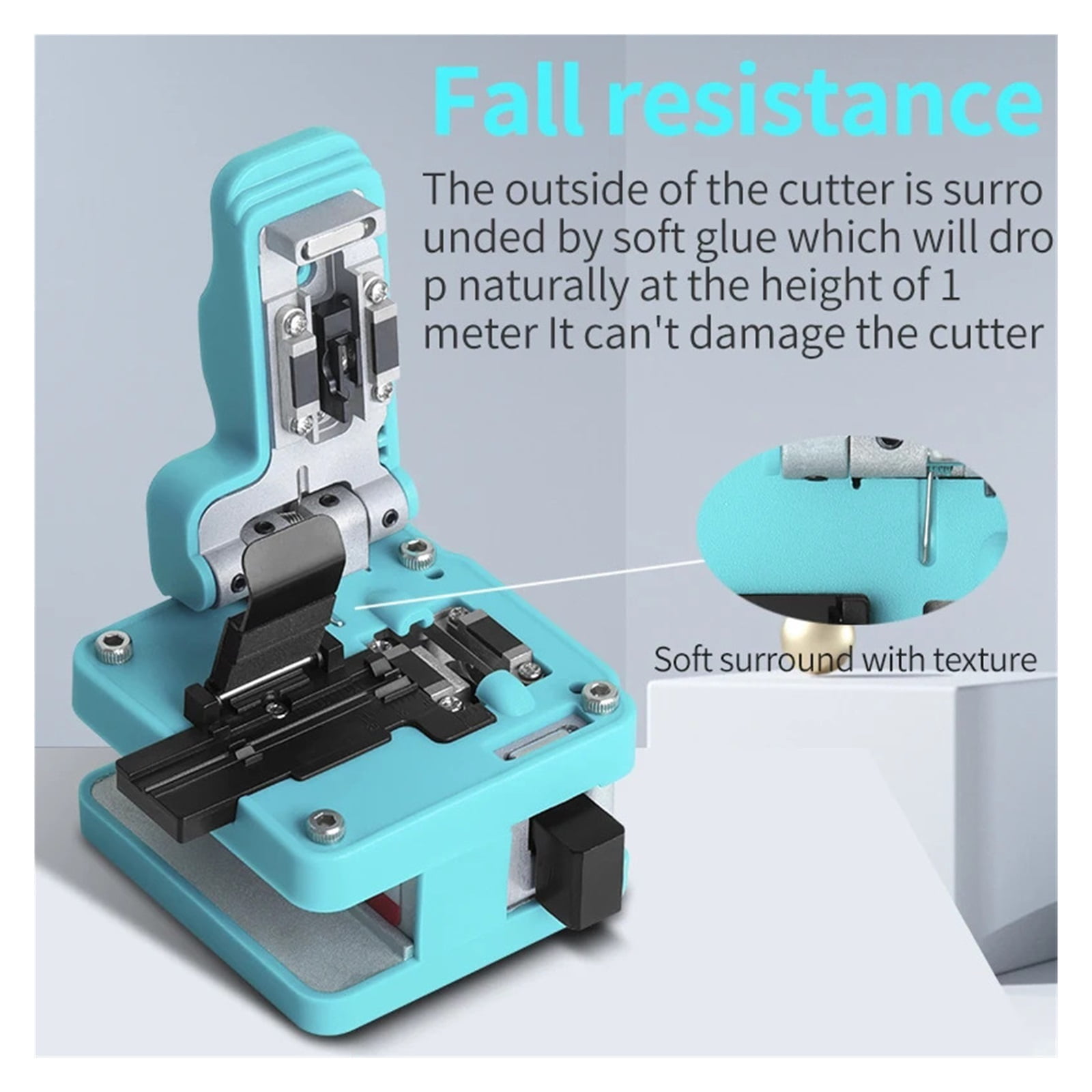 Optical Fiber Cleaver With Waste Fiber Box 0.25/0.9/2.5-3.0mm Fiber Optic Cable Cutter Universal 24 Faces
--------
,High Precision Cleaves