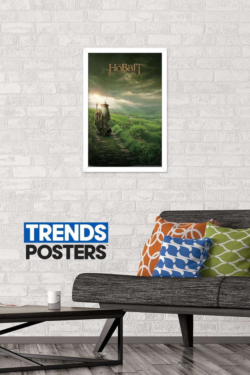 The Hobbit: An Unexpected Journey - One Sheet Wall Poster, 14.725" x 22.375", Framed