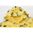 thumbnail image 4 of NLVRBC Toddler Boys Zip Up Cars Hoodies Kids All-Over Print Jacket With Hood 5T, 4 of 7
