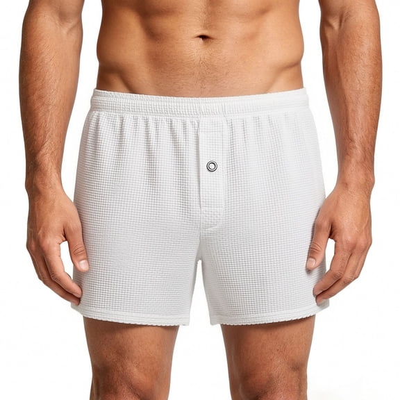 yillto Mens Pajama Shorts Bottoms Loungewear Pjs Elastic Waist Comfy Loose Nightwear Boxer Underwear