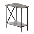 thumbnail image 3 of Convenience Table d'Appoint Tucson en Bois Gris Vieilli, 3 of 3