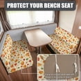 thumbnail image 1 of HELLHERO Pumpkin Couch Cushion Covers Soft RV Dinette Cushion Covers, Stretch, Suitable for Camper Loveseat, Fit for Booth Seats RV Camper Car Bench, 1 of 7