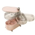 thumbnail image 1 of Makeup Brush Jewelry Divided Box 360 Rotating Jewelry Organizer, 1 of 2