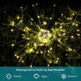 thumbnail image 3 of Luces solares para fuegos artificiales JjGoo, paquete de 2, 150 LED, impermeables, 3 of 8