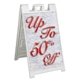 thumbnail image 1 of Special Offer (24" X 36") Standard A-Frame Signicade, Includes Decal Applied To Stand, 1 of 4
