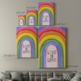 thumbnail image 4 of Love Loudly Collection B Premium Gallery Wrapped Canvas - Ready to Hang, 4 of 9