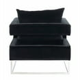 thumbnail image 6 of Safavieh OLIVYA VELVET CLUB CHAIR, KNT7019A, 6 of 11