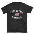 thumbnail image 1 of East Bethel Minnesota Patriot Men's Cotton T-Shirt, 1 of 1