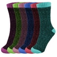 thumbnail image 2 of Glory Max 6-Pack Women's Winter Thermal Heated Work Warm Boots Outdoor Socks Size 9-11, 2 of 7