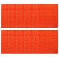 thumbnail image 1 of Furnish My Place Giraffe Dark Orange Area Rug, Animal Print Area Rug, Pet-Friendly Rug, Baby Nursery Mat, Indoor Area Rug, Perfect for Living Room, Playroom, 3' x 3' Square - Set of 10, 1 of 5