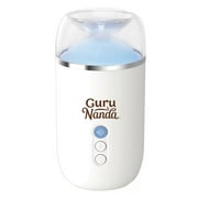 GuruNanda Modern Essential Oil Diffuser, White - 6 Hours of Aromatherapy