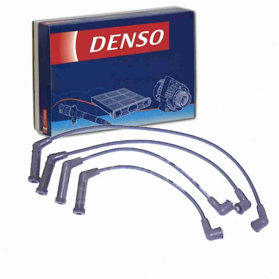 DENSO Spark Plug Wire Set compatible with Hyundai Accent 1.5L L4 1995-2003