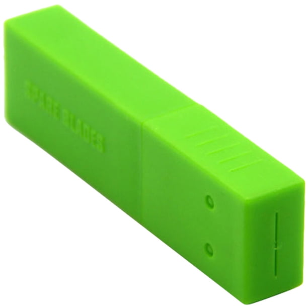 ColoMX Caja para hojas de desecho Estuche portátil para hojas de afeitar rotas Estuche para guardar hojas de afeitar rotas Herramienta para hojas de desecho