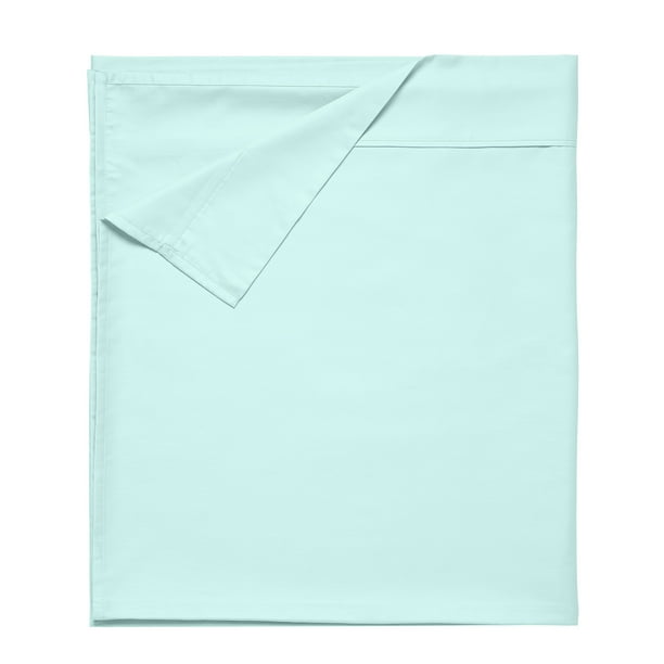 Soft Black Flat Sheets Twin Durable, 100 Cotton Sheet, 400 Thread