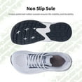 thumbnail image 6 of GYEICE Women's Wide Toe Box Air Cushion Walking Shoes Orthotic Arch Support Sneakers Plantar Fasciitis, 6 of 9